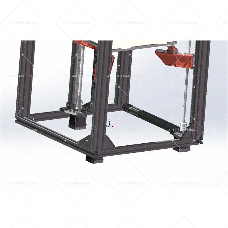 Aluminum CNC Machined Z Axis Stepper Motor Mount Plate Kit for Ender5 Pro Plus 3D Printer