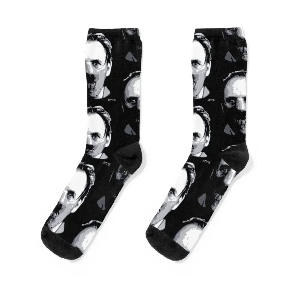 

Hannibal Socks compression retro Christmas Sports Girl'S Socks Men's