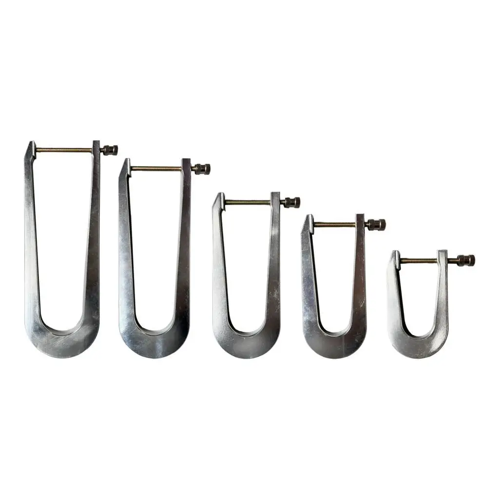 

Violin Beam Clamp Durable Metal Back Plate Bracing Clips for Instrument Repair and String Music Maintenance