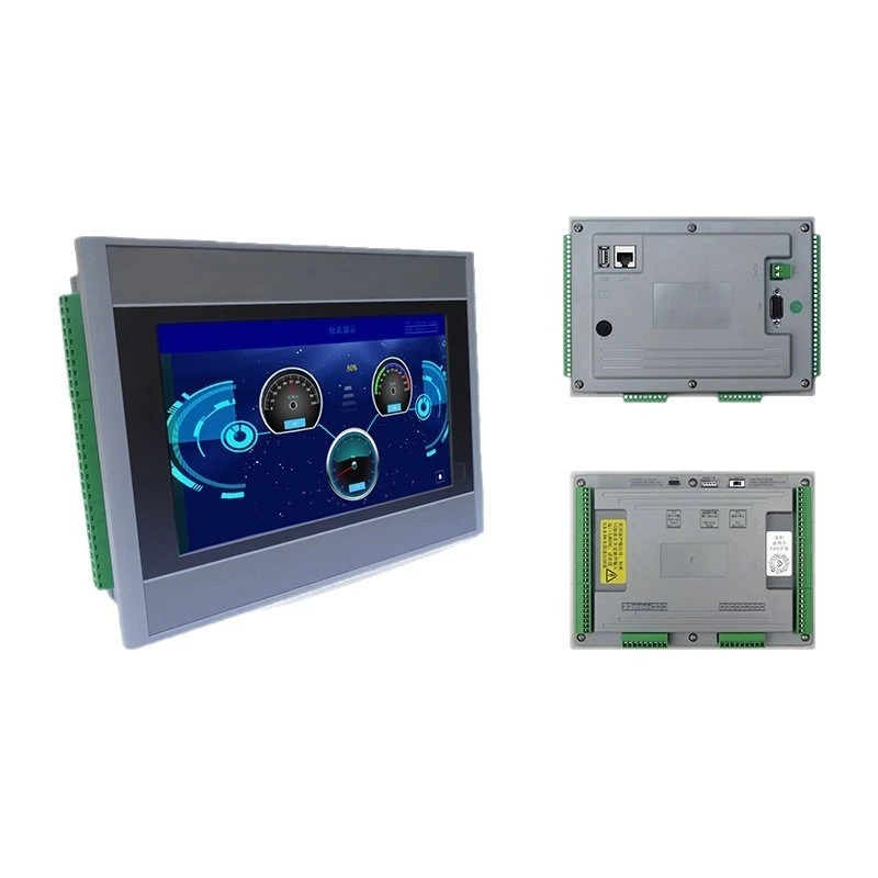 7-Inch/10-inch/15-inch Kunlun pass-state PLC all-in-one machine, compatible with 3U series, multi-function controller