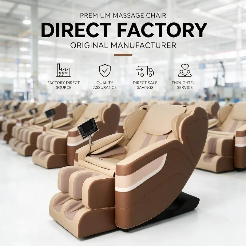 Direct Factory Original Manufacturer Zero Gravity Bluetooth Full Body Massage Chair Wholesale Best Price