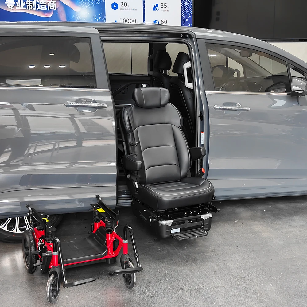 Comfortable Electric Adjustable Programmable Car Swivel Seat From Wheelchair