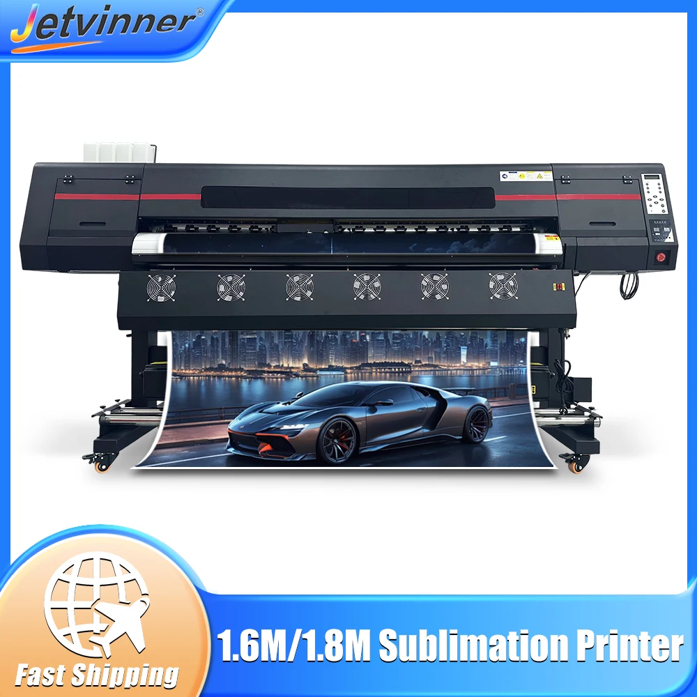 

Sublimation Printing Machine For Epson XP600 i3200 Print head 1.6m 1.8m Wide Format Sublimation Printer ECO SolventInk Printer
