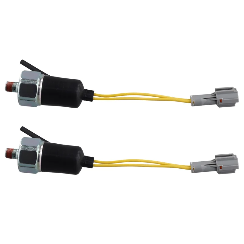 

2X Oil Pressure Switch 1824101701 1-82410170-1 For Sumitomo 6BG1 4BG1 Engine SH200-3 EX200-5 Excavator Pressure Sensor