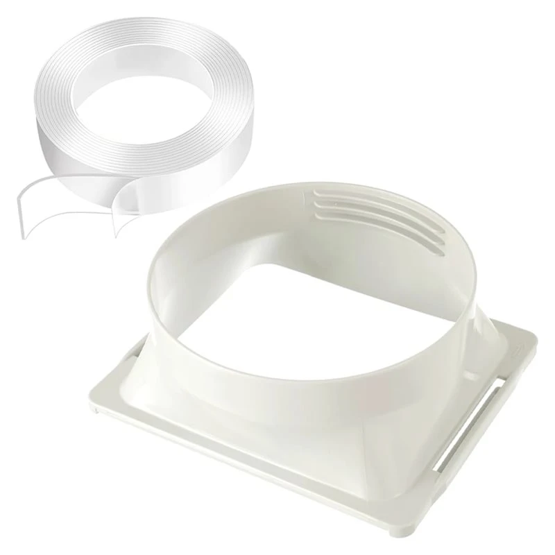 X09A Portable Air Conditioner Exhaust Hose Coupler Window Adapter