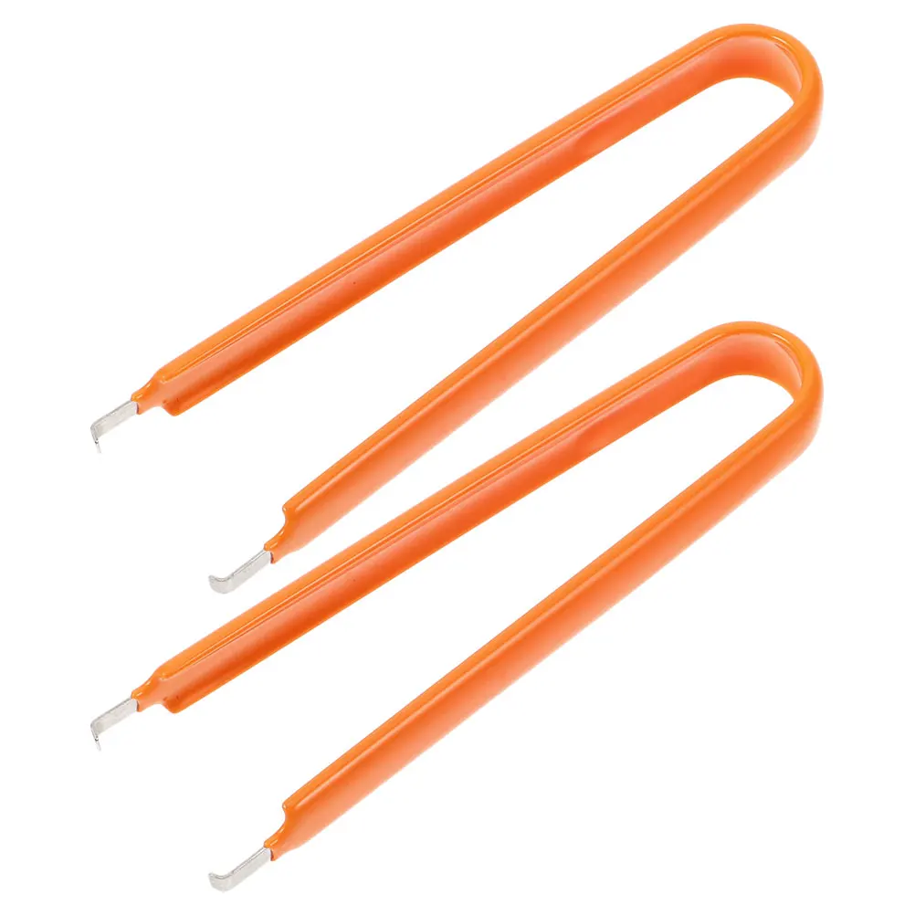 

2pcs Automotive Puller Stainless Steel Fuse Extraction For Car Truck Suv Motorcycle Fuse Removal Handling Tool Lightweight