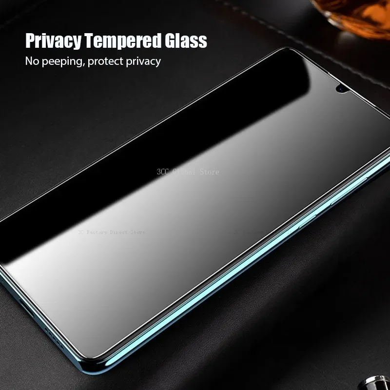 Protecteur d\'écran anti-espion en verre guatémaltèque, pour Huawei P30 40 20 50 Pro Lite P Smart 2019 S Mate 30 20 40 Pro, 2 pièces