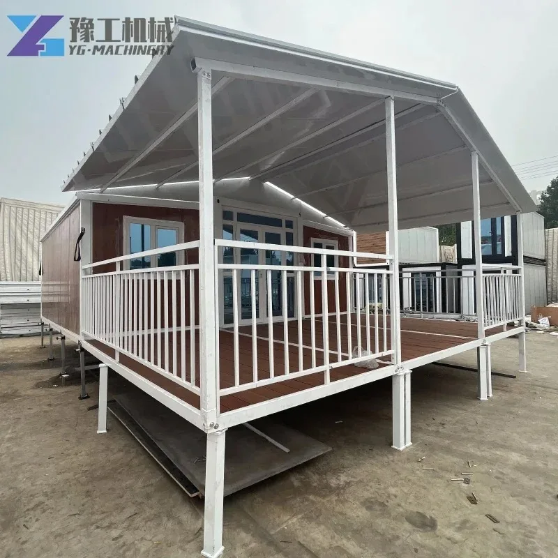 YG Customized Good Quality Hot Sale Prefabricated Competitive Price Luxury Modern Container Homes 3 Bedroom With Trailer