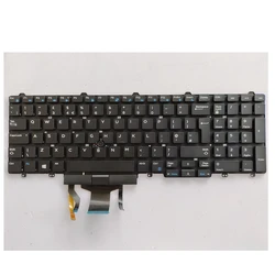 UK Keyboard For Dell Latitude E5550 E5570 E5580 E5590 M3510 M7510 M7720 M7520 3510 7510 7710 7720 7520 3520 P53F Backlight