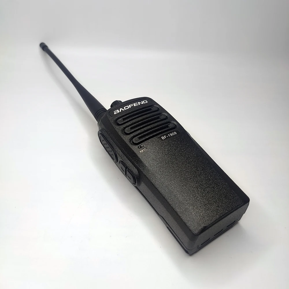 Baofeng BF-1909 walkie talkie de longo alcance alta potência rádio em dois sentidos tipo c carregamento vox qualidade de som atualização clara