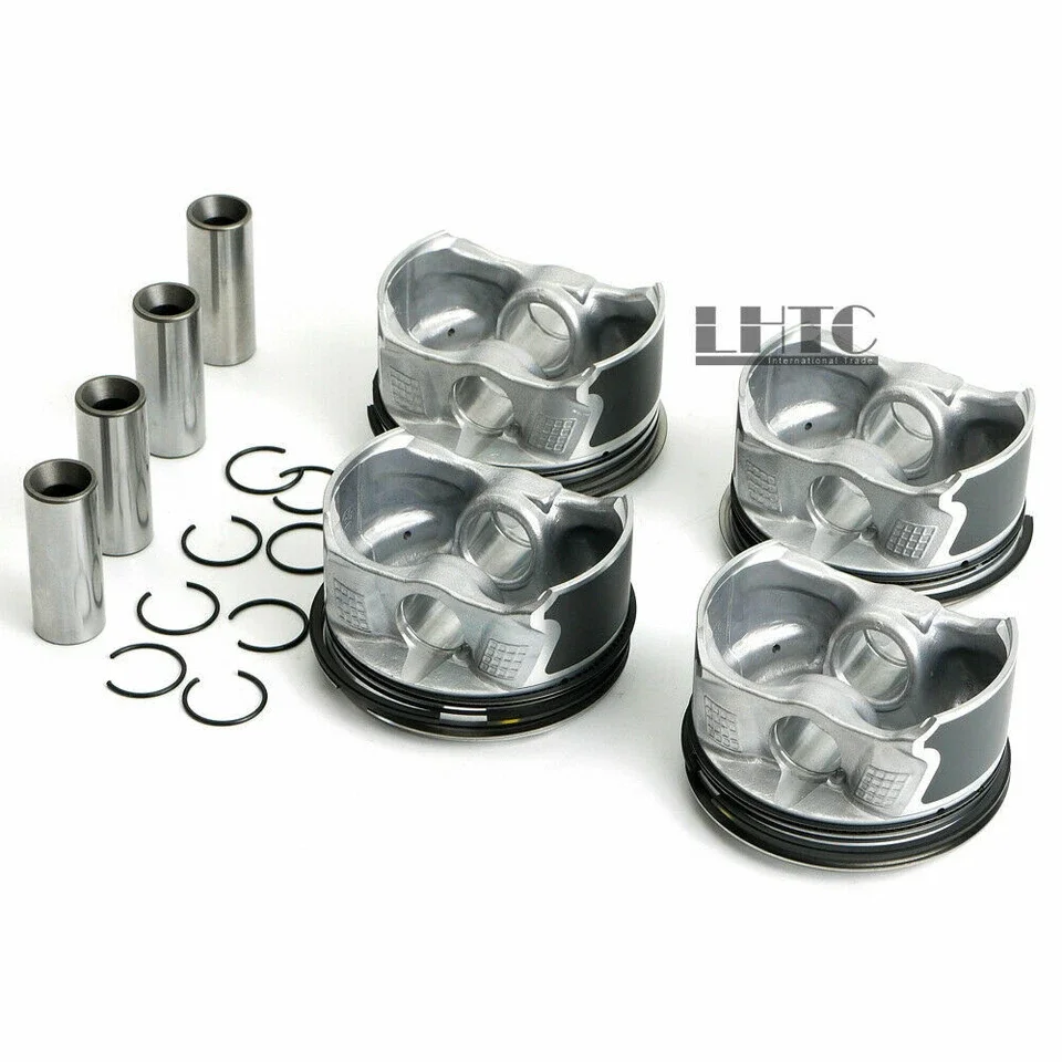 طقم مكبس 4 قطع STD Ø84 مم OE #   11 25 7 562 453 لسيارات BMW N42B20A N46B20A N45 E46 E90 E81 116i 316i-