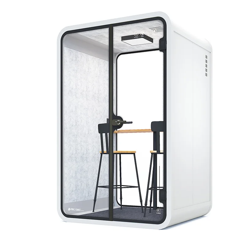 Soundproof Studio Silent Pod Space Bed Pod Indoor Mobile Studio Cabin Meeting Office Pod view 3