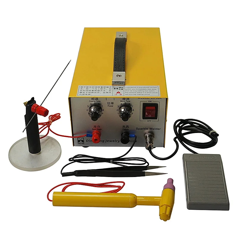 

DX-30A Handheld Spot Welder 400W Welding Machine 220V for Platinum Gold Silver and Steel ( Ship From Russia)