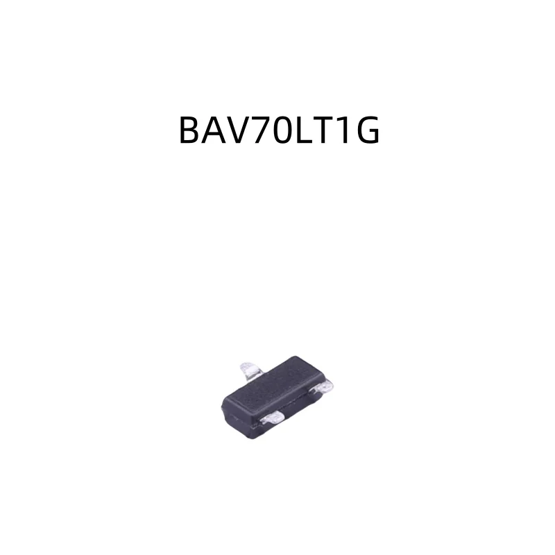 Originele Voorraad BAV70L Geïntegreerde Circuit BAV70LT1G SOT-233 Schakeldiode 70V 200mA Dual Common Cathode Elektronische IC Chip Nieuwe