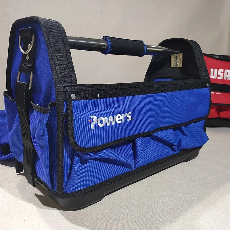 EASEMAN Handheld Toolkit Multifunctional Maintenance Electrician Kit Enlarged and Thickened Durable Canvas One Shoulder Toolkit