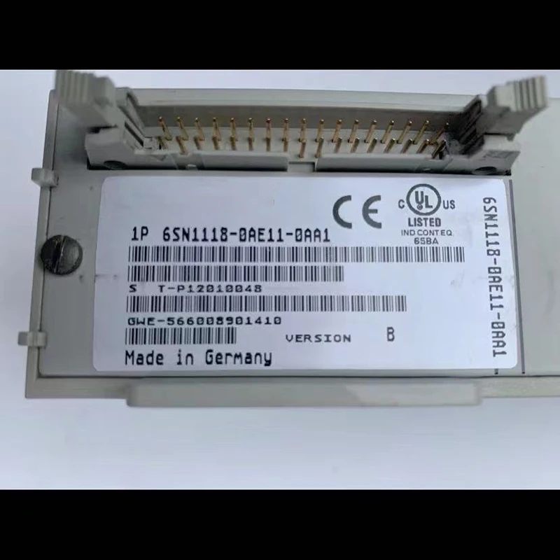 6SN1118-0AE11-0AA1สำหรับ Siemens CNC 6SN1118บอร์ดประตูสแกนลายนิ้วมือเพลาขับ