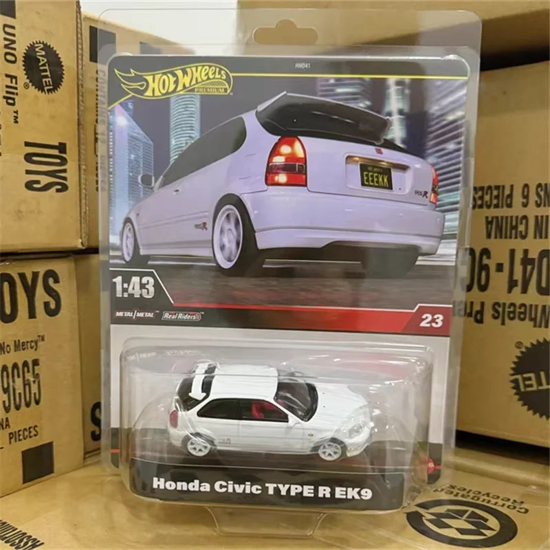 Genuine Hot Wheels 1:43 Scale Premium Alloy Benz Car Model Iron Bottom Rubber Tire Collectible Toy Proportion Series Hdm41 Gifts