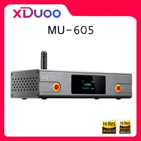 XDUOO MU-605 Bluetooth decoding pre-Hifi ES9018K2M chip XLR Balanced Bluetooth DAC Chip Audio Receiver Converter PCM24Bit 96kHz