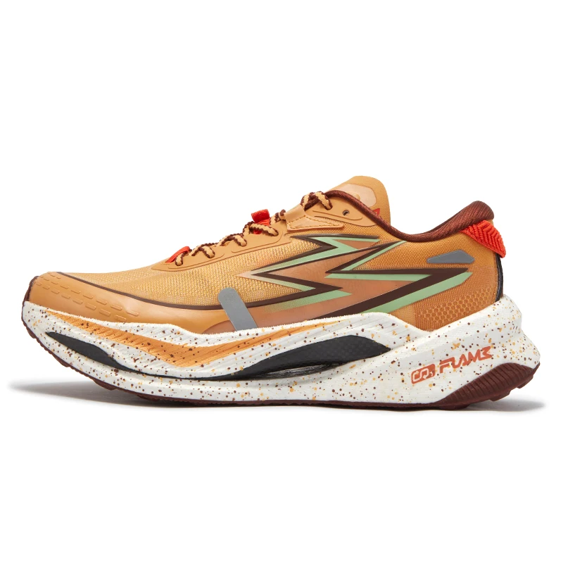 361 Degrees Flame 4x4 Men Running Shoes New Carbon Plate Racing