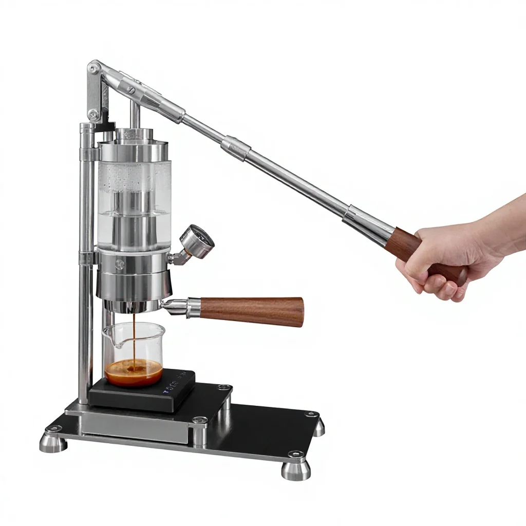 【Premium Hot Selling 】Hand-Press Coffee Machine 58mm Lever Espresso Extraction Small Home Manual Variable-Pressure Extractor Plu