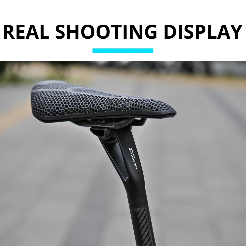 ULLICYC Ultralight Carbon Seatpost Bicycle Seatpost 25.4/27.2/30.9/31.6MM Offset 5MM/25MM for MTB/Road Seat Tube Bicycle Part