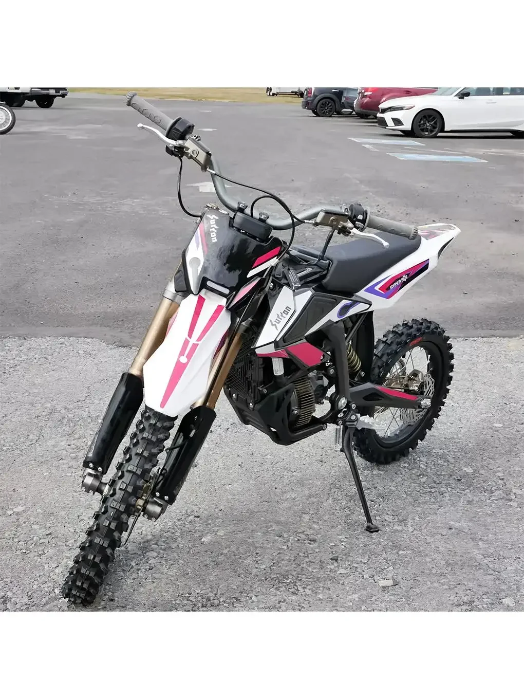 AliExpress NONE 5000W Electric Off-Road Dirt Bike High-Speed 55km/h Intelligent Power Recovery Electric Motorcycle Hyper Bee
