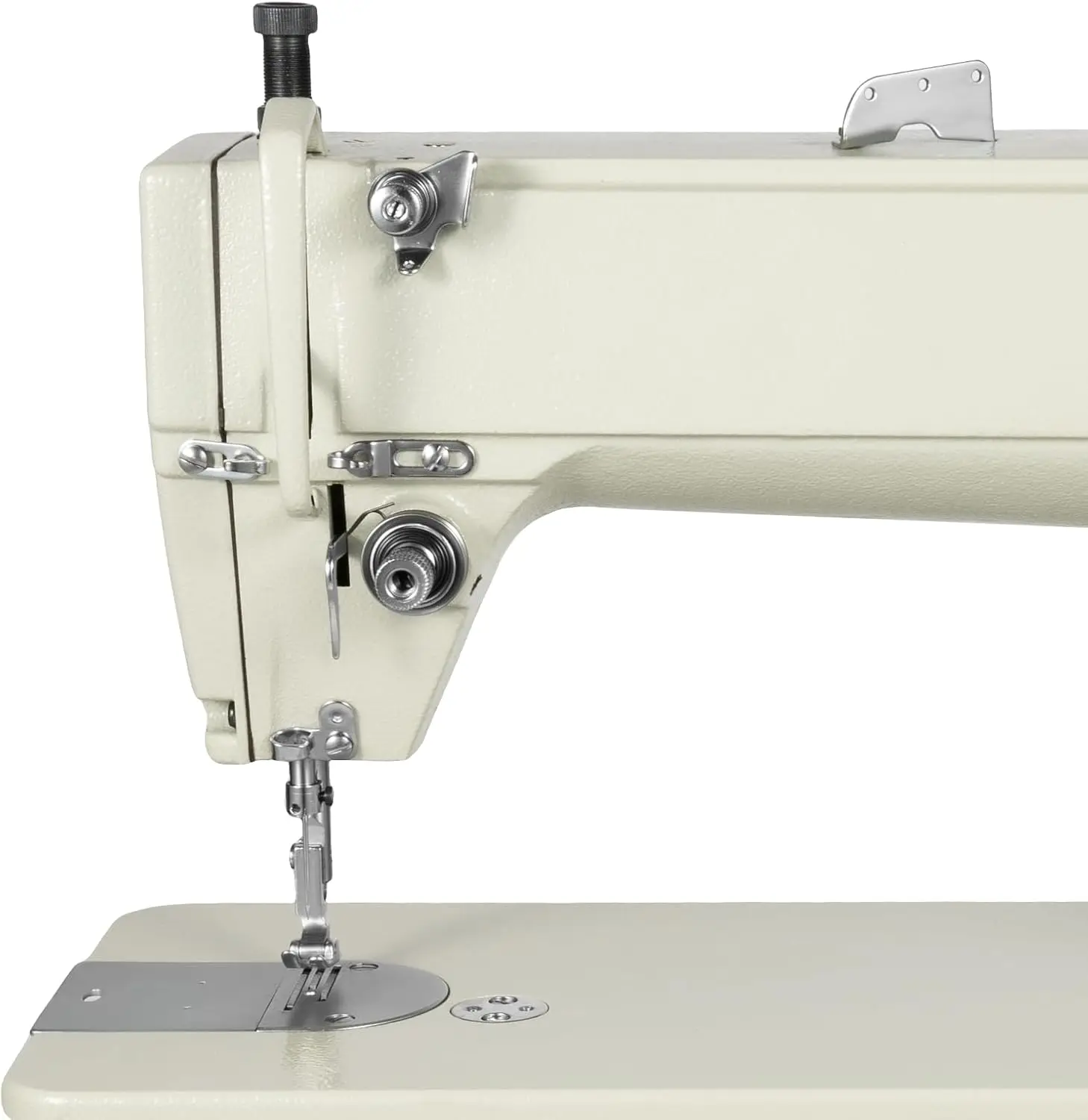 Industrial Leather Sewing Machine, 3000Stitches/Min Straight Line Stitch Heavy Duty Leather Fabrics Sewing Machine Diy Patch