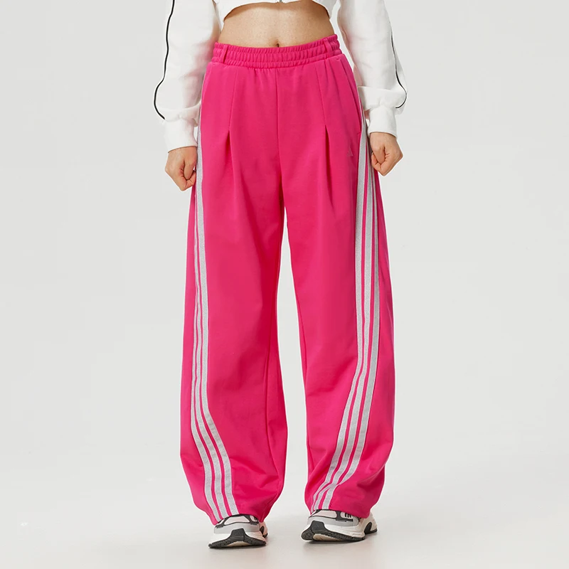 Adidas Women's Pants Sports Pants Fitness Training Running Workout Trendy Fashion Knitted Long Pants Ks0036