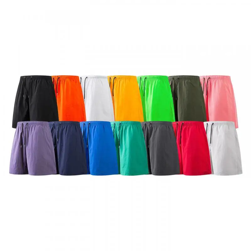 M-XXXXXL Plus Unisex Colorful Beach Shorts - Quick Dry Swim Trunks with Elastic Waist Summer Casual Board Shorts for Men & Women