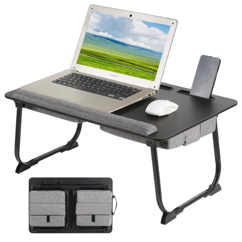 

Foldable Table Lazy Notebook Stand Multifunctional Lap Table Bed Small Table