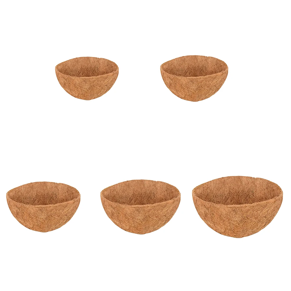 

Natural Coconut Planter Cushion Wall Decoration Coconut Fiber Liner Multifunctional Cuttable Replaceable for Greenhouse Supplies