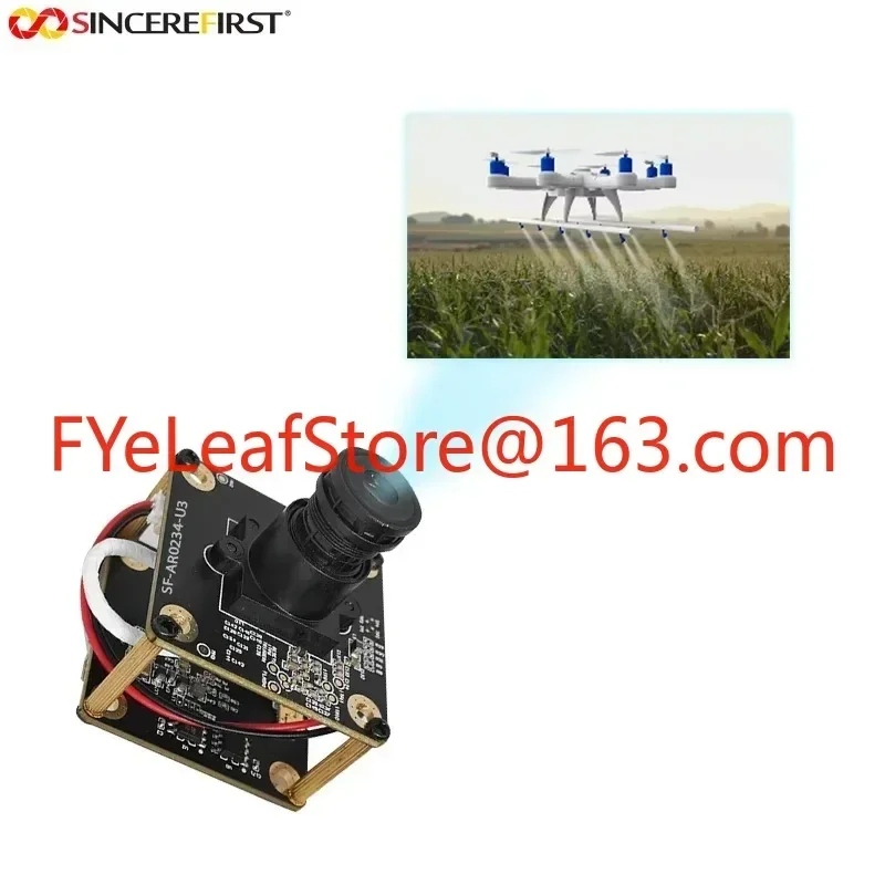 Global Shutter Camera Module AR0234 Sensor USB3.0 Webcam Camera Module High Speed RGB Color 2MP