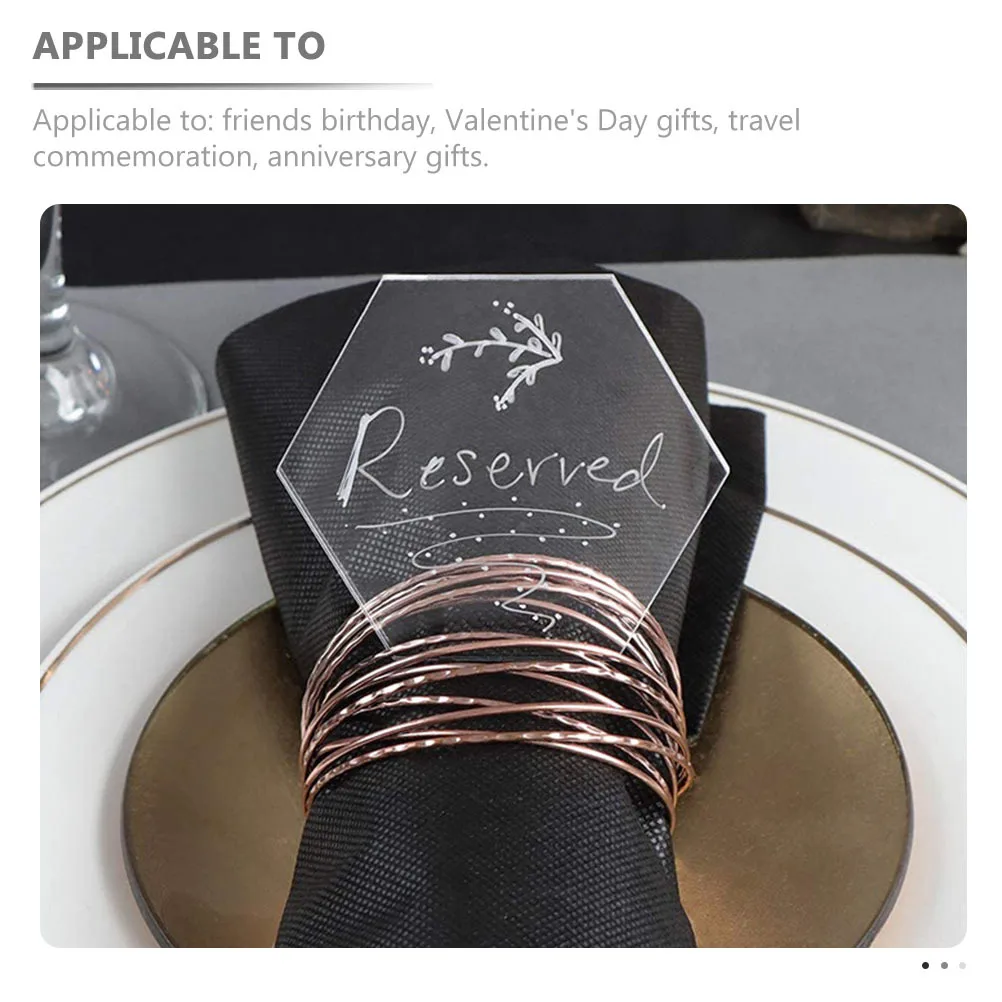 

10Pcs Acrylic Cards Transparent DIY Blank Panels Multi-Function Clear Cards Kids Accessories Craft Supplies Acrylic Blanks