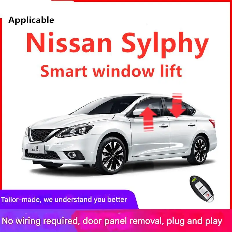 Applicable to Nissan 09-24 Sylphy one-button automatic window closer glass lift modification