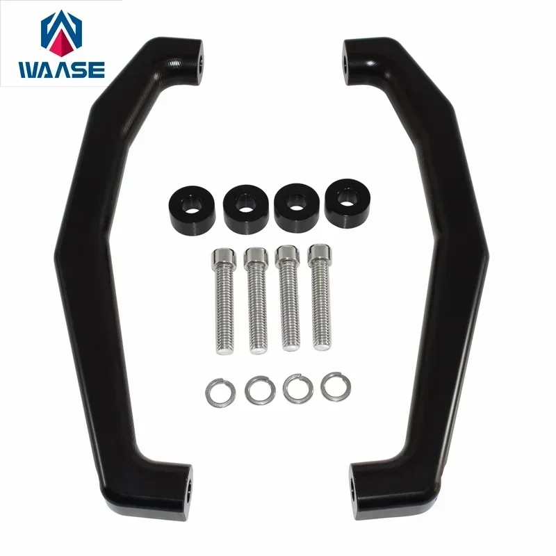 waase For Yamaha MT-09 MT09 SP 2021 2022 2023 Rear Grab Bars Rear Seat Pillion Passenger Grab Rail Handle