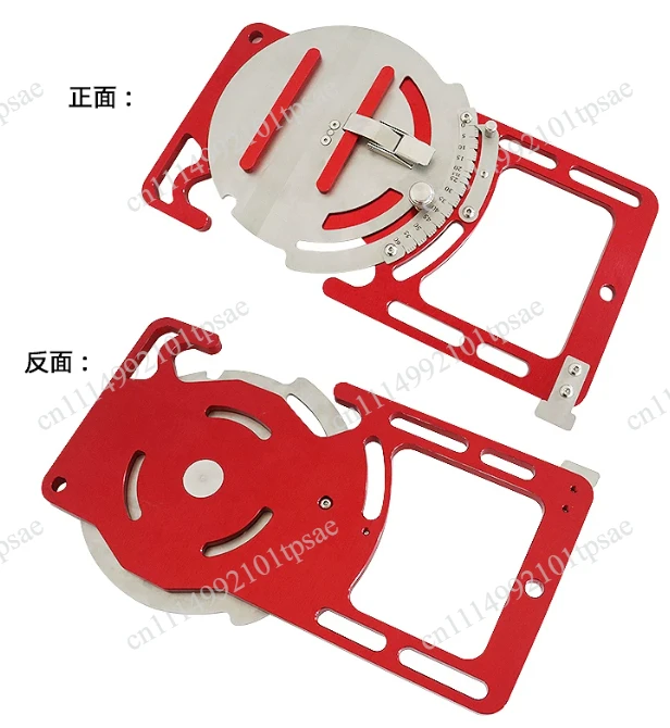 Woodworking square adjustable guide rail electric circular saw track opening auxiliary track