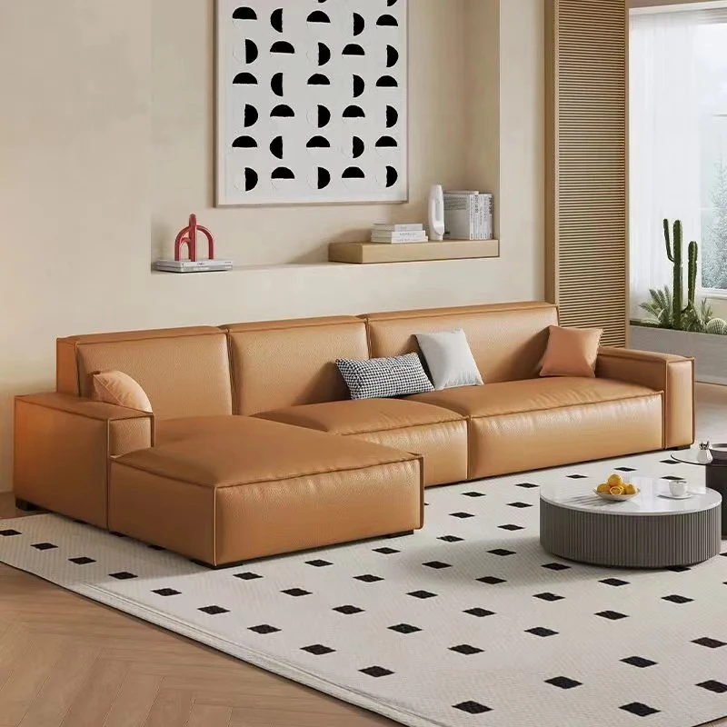 الحد الأدنى الجلود غرفة المعيشة الأرائك كرسي الأريكة كسول لطيف الشمال غرفة المعيشة الأرائك الحديثة مصمم موبليس الأثاث العصري #2