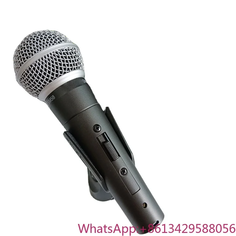 

SM58S With Switch Stage Professional Wired Moving Coil Playing and Singing Anchor Live Broadcast Microphone Imported Mixin