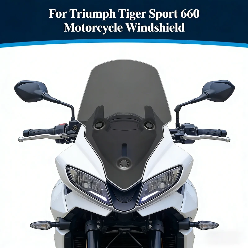 

For Triumph Tiger Sport 660 Triumph Motorcycle Windshield Heightened And Thickened Guide Plate Windshield Accessories