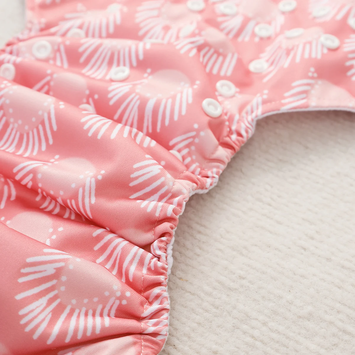 كانجوبيبي # حياتي الناعمة #   حفاضات أطفال جديدة من قماش الجلد السويدي قابلة لإعادة الاستخدام وقابلة للغسل لحديثي الولادة