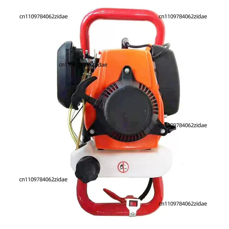 For 48144F Handheld Earth Auger High Power Post Hole Digger Portable Tree Planting Drilling Machine for Orchard Pile Driving