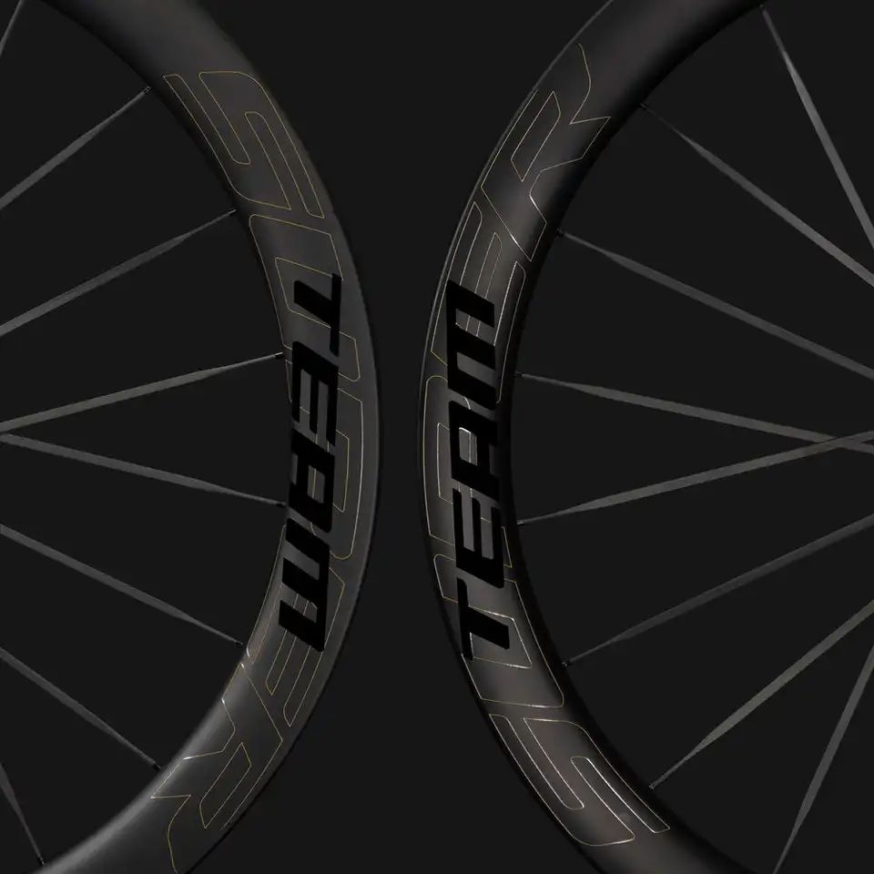 SUPERTEAM カーボンホイールセット UCI 承認カーボンリム 700C
