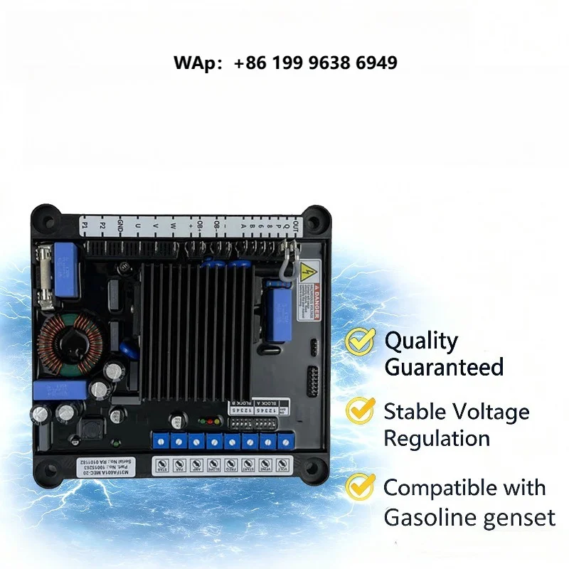 Engine Generator Accessories AVR Excitation Voltage Regulator Plate AVR M31FA600A