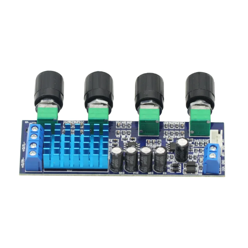 XH-M577 TPA3116D2 Audio High Power Tone Op Amps DC 12-24V Dual-channel Stereo 2 X 80W Digital Amplifier Board B4-003