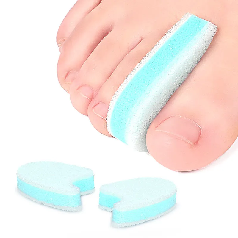 

3Pair=6PC Soft Foam Toe Separators to Separate Crooked Overlapping Toes Relieve Corns and Absorbs Pressure and Friction One Size