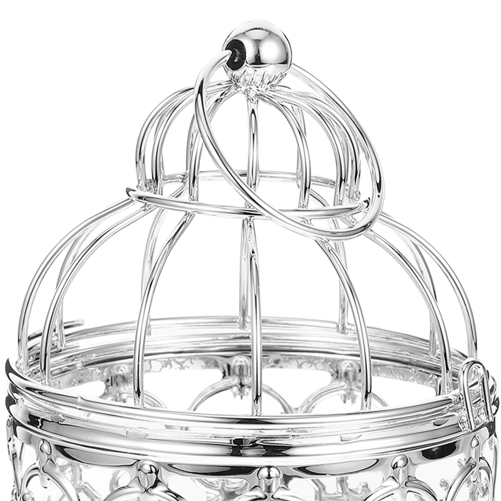 

Birdcage Holder Iron Vintage Decorative Lantern Tealight Hanging Centerpiece For Weddings Party Home Table Decor
