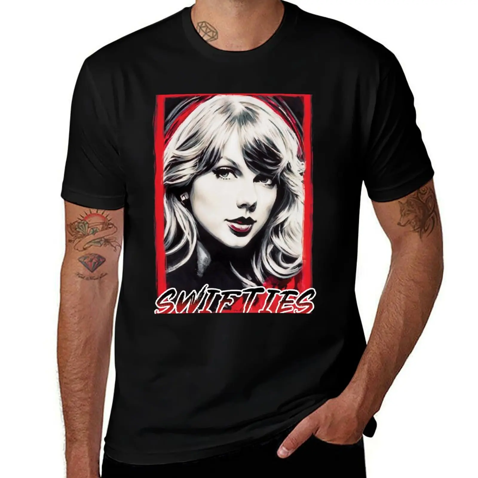 Swift-Tees T-Shirt korean fashion new edition anime tshirt graphic tee shirt mens t shirts