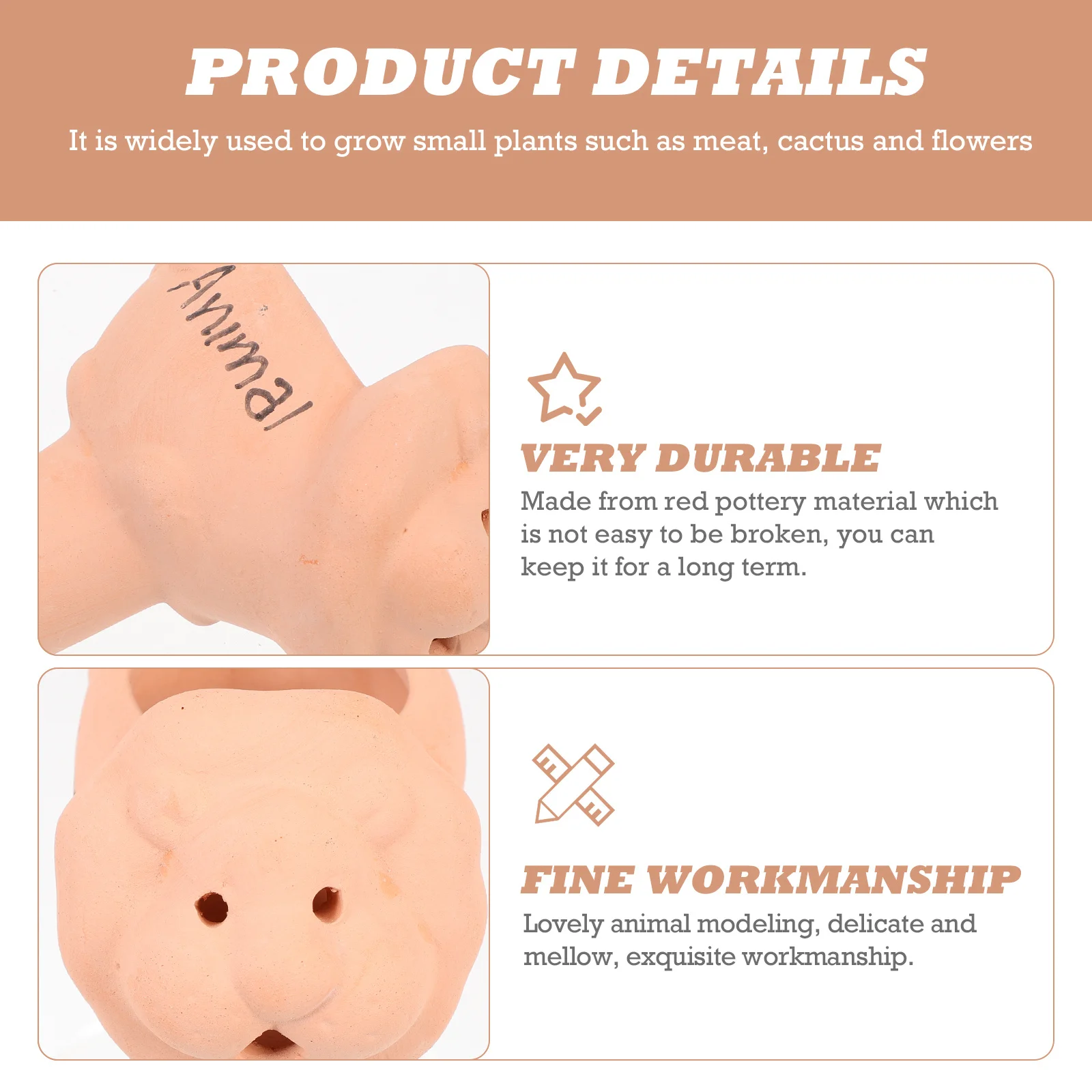 

2Pcs Automatic Flower Watering Device Red Pottery Durable Self Watering Globes for Garden Patio Lawn Plants Self-Watering Globes