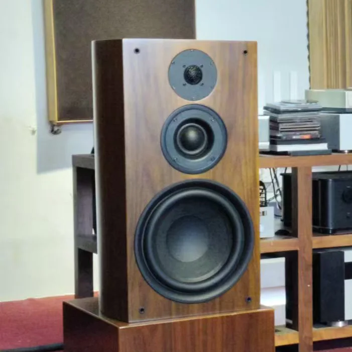 

JD-10S HIFI Speaker Bookshelf Speaker Wooden Case Passive None-Battery Lossless