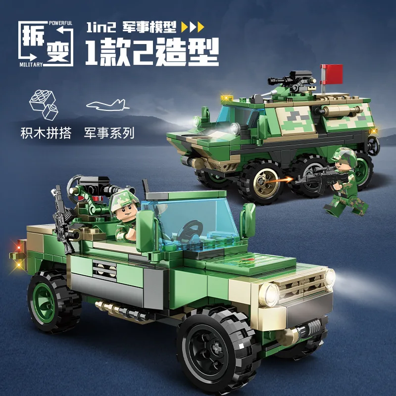 2024 Sluban WW2 Military Air Weapon A-10 Attack Helicopters Hind Model Building Blocks Classics Fighter Bricks Plane Toy